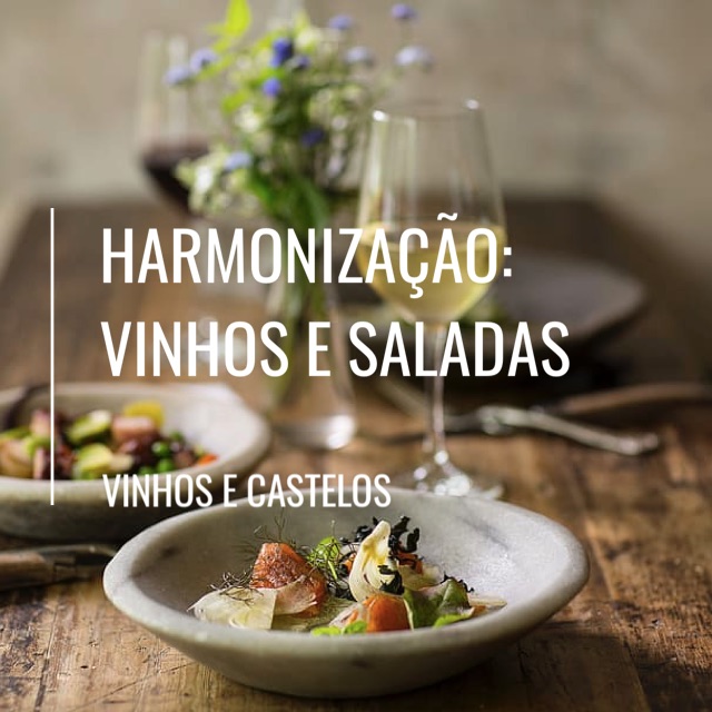Harmonização de vinhos com saladas