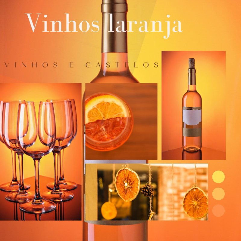 Orange wines ou vinhos laranja/âmbar